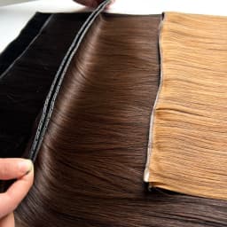 Genius Weft Hair Extensions Invisible butterfly genius Extensions Double Drawn 100% human hair Weft Extensions