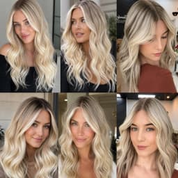 100%Human Hair Topper With Highlights Balayage Ombre Brown Blonde 613# Large Lace Base 6x6inch Hair Toppers 12inch 30cm 1B 02 04