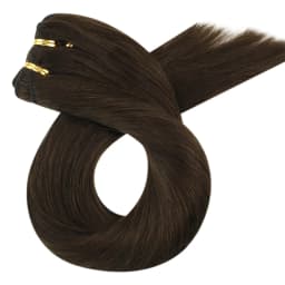 Moresoo Human Hair Bundles Ombre Sew in Extensions Remy Brazilian Hair Natural Straight 100G Hair for Women 100% Real Human Hair