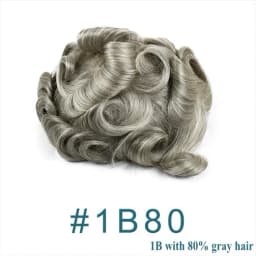 Natural Human Hair Men Toupee Natural Hairline Durable Full PU 0.1mm Base Black Grey Undetectable Man Wigs Capillary Prosthesis