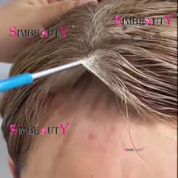 Natural Hairline 80%Density Super Thin 0.02mm Skin Invisible Grey 1B65 1B80 Men Toupee Real Human Hair Capillary Prosthes System