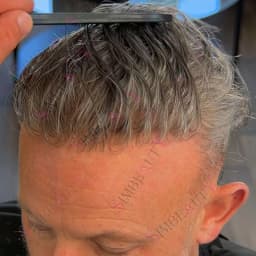 Natural Hairline 80%Density Super Thin 0.02mm Skin Invisible Grey 1B65 1B80 Men Toupee Real Human Hair Capillary Prosthes System