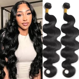 12A Raw Brazilian Body Wave 100% Human Hair Bundles Unprocessed Remy Hair Weave Extensions 3 4 Pcs Wholesale For Women 12 To 42 Inch Natural Black