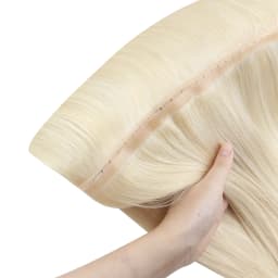 Moresoo Butterfly Weft Hair Extensions Invisible Pu Hole Weft Extensions Hand Tied Add Volume Double Side Genius Weft Extensions