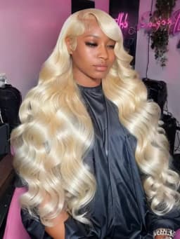 250% Density 613 Honey Blonde 30 40 42 Inch 13x6 HD Lace Front Human Hair Wigs Brazilian Body Wave Lace Frontal Wigs For Women