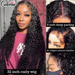 250% Kinky Curly Preplucked Water Jerry Remy 4x4 Closure Human Hair Baby Hairline Go 5x7 Glueless 13x4/13x6 Hd Lace Frontal Wigs