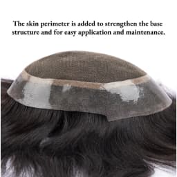 Australia Male Hair Prosthesis Lace PU Base Breathable Natural Hairline Natural Human Hair Toupee Man Wig Exhaust Systems