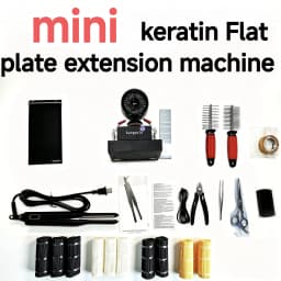 Keratin K Tip Extension Tool Kit K-Tip Machine Flat Plate Hair Extension Manufacturing Machine Pro