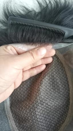 Natural Male Hair Prosthesis Australia Double-Layers Toupee Men's Hairpiece Wigs Human Hair Lace PU Man Hair System Wigs For Man