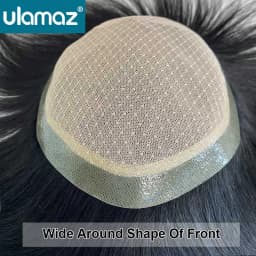 Silk Base Toupee Realistic Men's Wig Lace Hair System Wigs Human Hair Male Hair Prosthesis Asian Wig Man Natural Hair Hairpiece