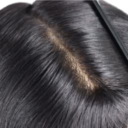 0.08-0.10MM Full Skin PU Toupee For Men V Loop Human Hair Men's Wigs #1B Men Capillary Prosthesis Hair Unit Replacement