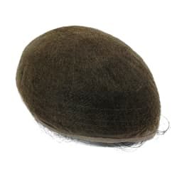 Super Breathable French Lace Hair System All Bleached Knotted Hair Prosthesis for Men All French Lace Human Hair Toupee