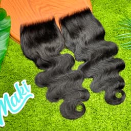 5x5 HD Transparent Lace Closure Body Wave Human Hair Preplucked Bleached Knots 1B Natural Black Color Invisible Lace Virgin Hair