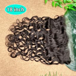Natural Wave 13x4 HD Lace Frontal Transparent Swiss 5×5 Closure Pre Plucked Ear to Ear Vietnamese Human Hair For Black Women