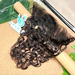 Natural Wave 13x4 HD Lace Frontal Transparent Swiss 5×5 Closure Pre Plucked Ear to Ear Vietnamese Human Hair For Black Women