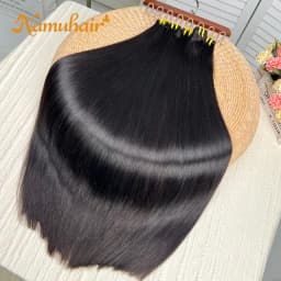 15A Double Drawn Bone Straight Vietnamese Raw Virgin Hair Bundles 100% Unprocessed Minimal Shedding Full Ending Hair Extensions