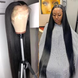 36 42 Inch Straight Lace Front Wigs Human Hair 360 Full Lace Wigs For Women Brazilian Pre Plucked 13x4 13x6 Hd Lace Frontal Wig