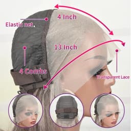 Brown Roots Ash Ombre Wavy Human Hair Bob Wigs 180 Density 13x4 Full Lace Frontal Upgrade Body Wave Short Ash Blonde Bob Wig