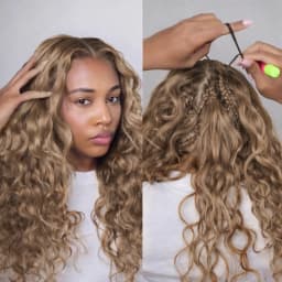 #27 Honey Blonde Body Wave Pre-Separated Miracle Knot Crochet Human Hair Invisible Knotless Feather Crochet Hair Extensions 100% Virgin Remy Human Hair Soft Natural Wavy Braiding Hair Quick Install Lightweight Protective Braids For Ladies Daily Wear