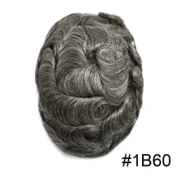 Clearance 0.08mm Full Skin Base Toupee Men Hair Strong Double Knots Male Hair Prosthesis Natural Human Hair Men's Wigs Systems