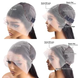 Pink Straight Wig 13x6 HD Lace Front Human Hair Wigs For Women Pre Plucked Hairline Brazilian Bleach Colored 13x4 Lace Frontal Wigs