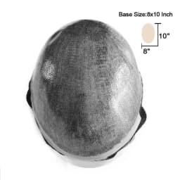 Injection Poly Skin Toupee for Men Human Hair Pieces Hair Replacement System for Men Thin Skin Capillary Prosthesis Hair System