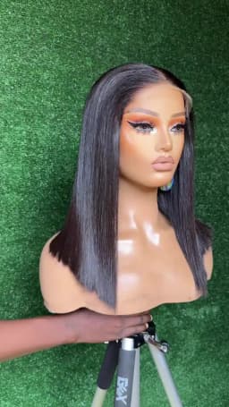 2x6 5x5 Glueless Wig Human Hair Ready to Wear and Go Lace Closure Wigs Vietnamese Bone Straight 250% 300% 13x6 Lace Front Wigs