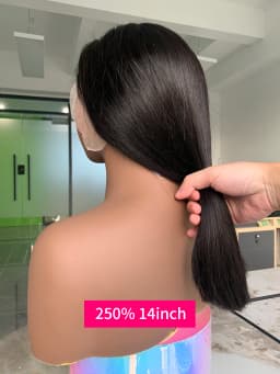 2x6 5x5 Glueless Wig Human Hair Ready to Wear and Go Lace Closure Wigs Vietnamese Bone Straight 250% 300% 13x6 Lace Front Wigs
