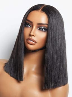 2x6 5x5 Glueless Wig Human Hair Ready to Wear and Go Lace Closure Wigs Vietnamese Bone Straight 250% 300% 13x6 Lace Front Wigs