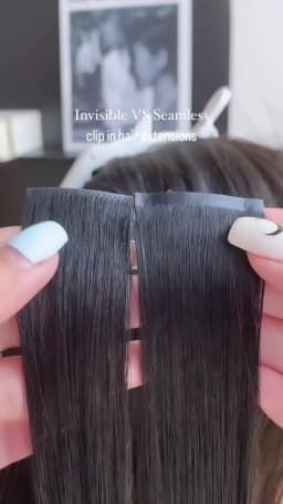 Invisible Clip In Hair Extensions Human Hair Balayge Blonde Brown Injected Seamless PU Weft Clip on Hair Extensions 7Pcs/set