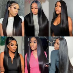 24 26 28 Inches 15A Double Drawn Human Hair Bundles Vietnamese Raw Hair Bundles 100% Human Hair Straight Bundles Unprocessed Hair 1/3/4 Extensions 2-5 Delivery Time