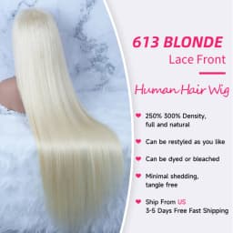 250% 300% Density 613 Honey Blonde Color 13x6 HD Lace Frontal Wigs Pre Plucked Indian Raw Hair Straight 13x4 Lace Front Human Hair Wigs For Women 38 40 inch