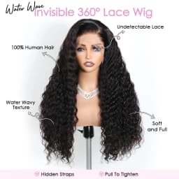 Smilegirl Invisib Strap 360 Full Lace Deep Wave Human Hair Wig With Invisible Drawstring Band Soft Deep Curly Wig Glueless Human Hair Wigs Wholesale