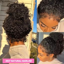 Smilegirl Invisib Strap 360 Full Lace Deep Wave Human Hair Wig With Invisible Drawstring Band Soft Deep Curly Wig Glueless Human Hair Wigs Wholesale