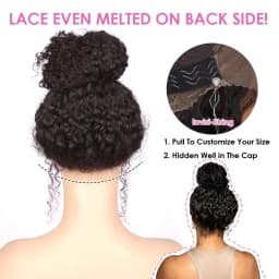 Smilegirl Invisib Strap 360 Full Lace Deep Wave Human Hair Wig With Invisible Drawstring Band Soft Deep Curly Wig Glueless Human Hair Wigs Wholesale
