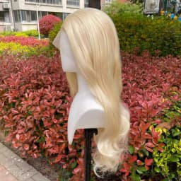 613 Blonde 13X4 Synthetic Lace Front Wigs for Women 26 Inch Long Wavy Glueless Synthetic Wigs Free Part 150% Density Lady Wigs
