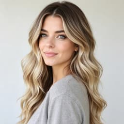 100% Human Hair Soft Highlight Blond Wave Hair 150 Density and 13×4 Wig Lace Front Wig, with baby Hair Pre Plucked