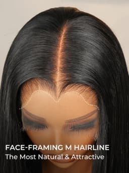 Alipearl Hair Body Wave M Hairline Layered Cut 6x8 Glueless Drawstring Ready To Wear Lace Wig Human Hair 180% Density