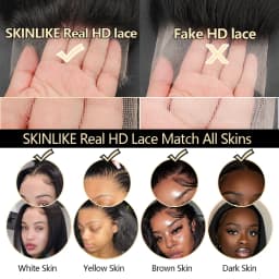 BEEOS Undetectable 13x6 HD Lace Frontal Wig Pre Plucked 13x4 HD Lace Full Front Human Hair Wigs For Women Bone Straight Wig 34in