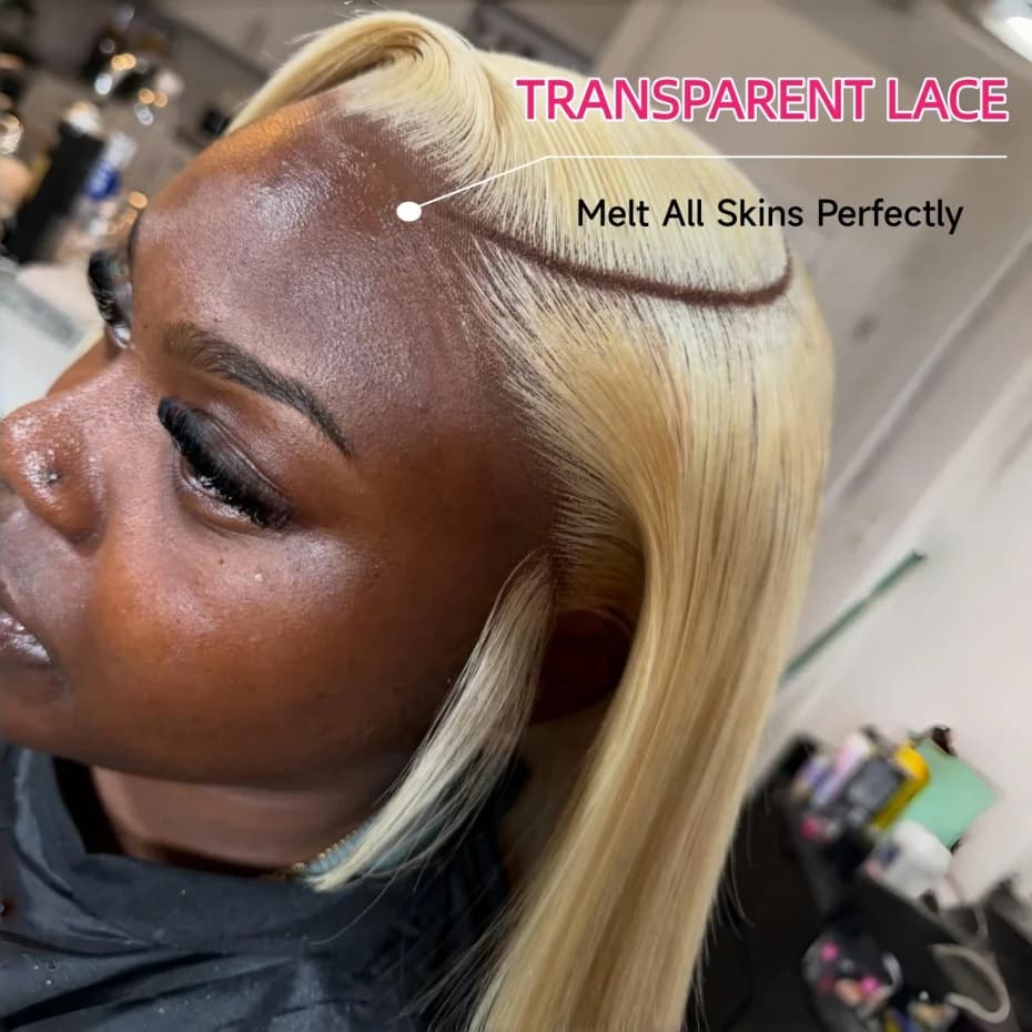 220% 250% Density 613 Hd Lace Frontal Wig Blonde 13x4 13x6 360 Blonde Lace Front Human Hair Wigs For Women Pre Plucked Brazilian Straight Hair Daily Wear