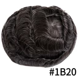 Male Hair Prosthesis 0.03mm Thin Skin Base Men's Capillary Prosthesis Remy Human Hair Men's Wig Replacement System Wigs For Men