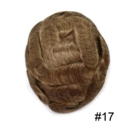 Male Hair Prosthesis 0.03mm Thin Skin Base Men's Capillary Prosthesis Remy Human Hair Men's Wig Replacement System Wigs For Men
