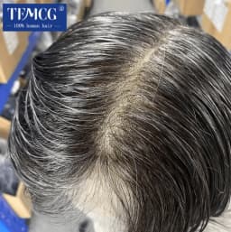 Male Hair Prosthesis 0.03mm Thin Skin Base Men's Capillary Prosthesis Remy Human Hair Men's Wig Replacement System Wigs For Men