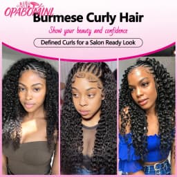 Burmese Curly Feather Crochet Human Hair, 100% Human Hair, Boho Braid Hair Extensions for Women, Pre-Separated Feather Hair Bundles, 14–26 inches, 15A Top-Quality Hair, 60/120/180/240 grams and 100 strands