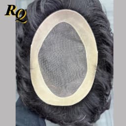 Pre Styled Men's Toupee Capillary Prosthesis Durable Human Hair Mono Toupee Wig for Men Hair Replacement Systems Hair Piece Male