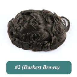 Natural Hairline 0.02mm Super Thin Skin Base Men's Toupee 80~90% Density Grey Male Human Hair Capillary Prosthesis System Wigs