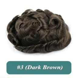 Natural Hairline 0.02mm Super Thin Skin Base Men's Toupee 80~90% Density Grey Male Human Hair Capillary Prosthesis System Wigs