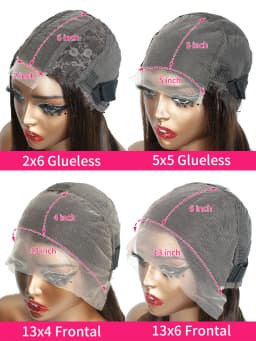 #2 Brown Raw Hair Vietnamese 250 Density 100% Human Hair Lace Frontal Wigs Straight 13x6 13x4 Bob Wig Lace Front Human Hair Wigs