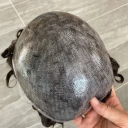 Afro 15mm Curly 2026 New Toupee For Men African American Wigs Human Hair Invisible Skin Pu Base Replacement System Prosthesis