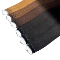 Straight Korea Popular Cotton String Twins Tip Hair Extensions Brazilian Remy Hair 0.5G/Pcs Keratin I-Tip Human Hair For Woman